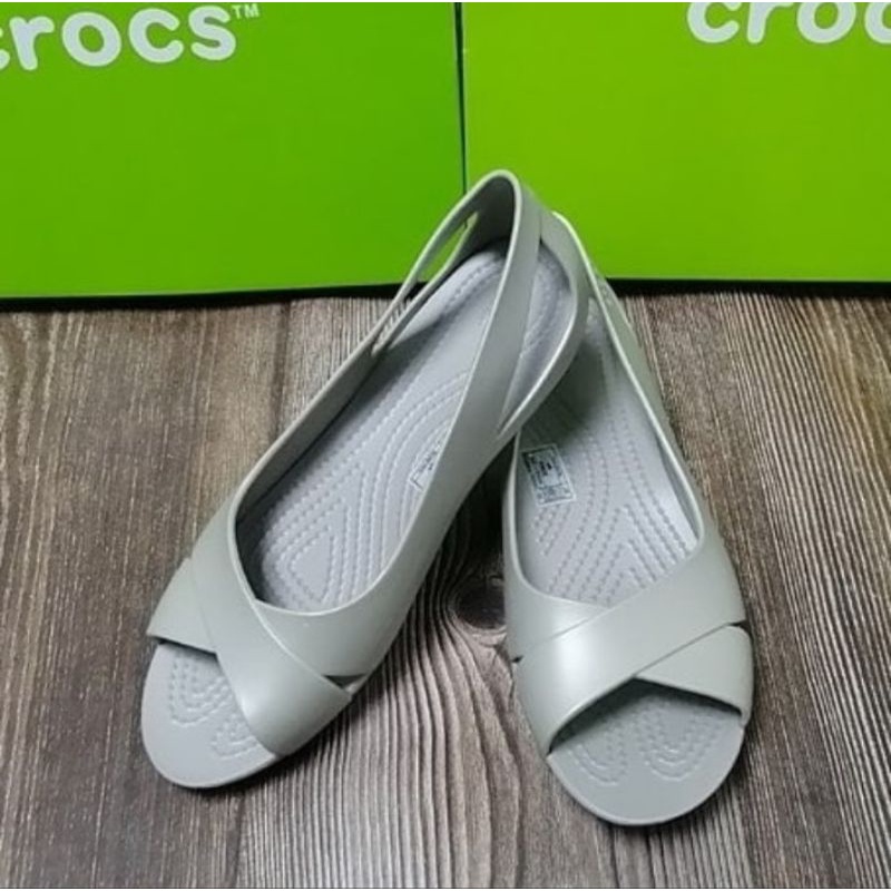 sepatu wanita crocs serena/ crocs serena flat shoes/sepatu crocs wanita/ sepatu wanita crocs ORI/ se