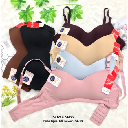 Bra Sorex tanpa kawat//Sorex 34193//Bra seamless BEST SELLER