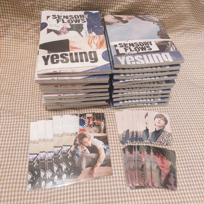 [READY STOCK] Yesung 1st Album "Sensory Flows" with Bene