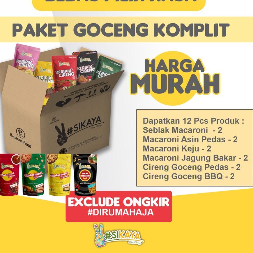 

➨ Paket Goceng Komplit PSBB (Promo Saat Butuh Berhemat)-Sikaya ♂