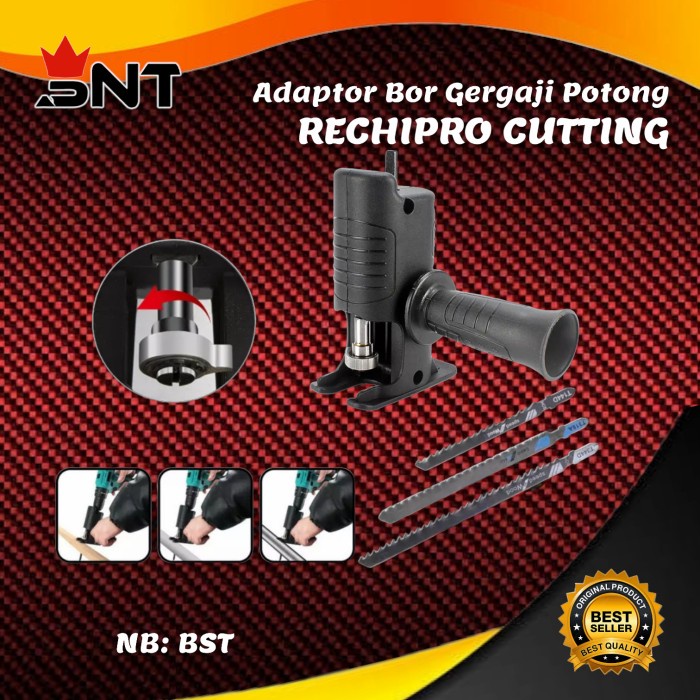 Adaptor Gergaji Reciprocating Portabel, Bor Listrik Ke Gergaji Listrik