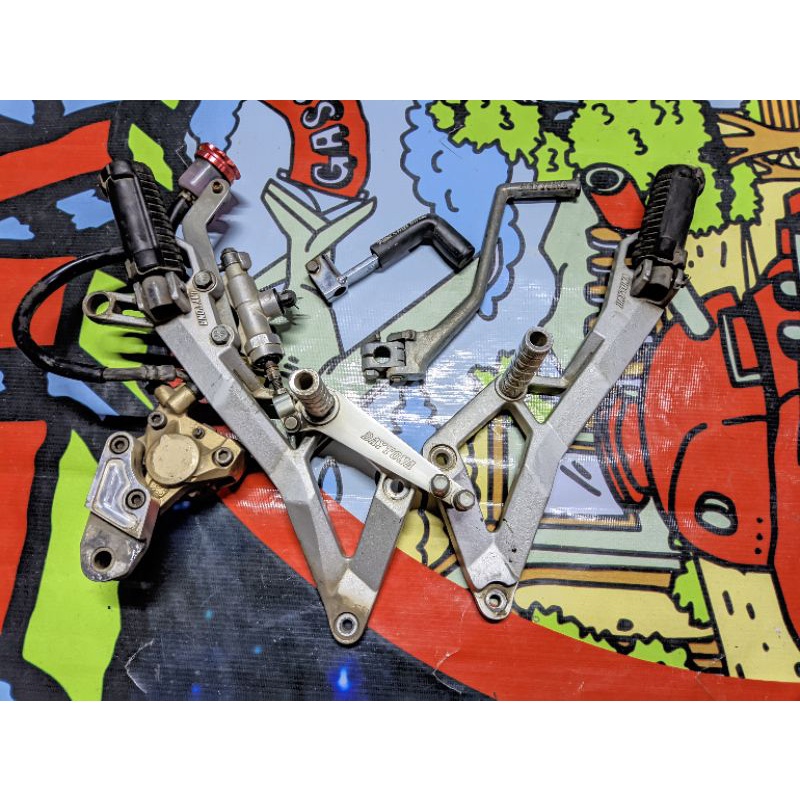 Ub Daytona Honda Karisma,supra 125 Kick stater daytona