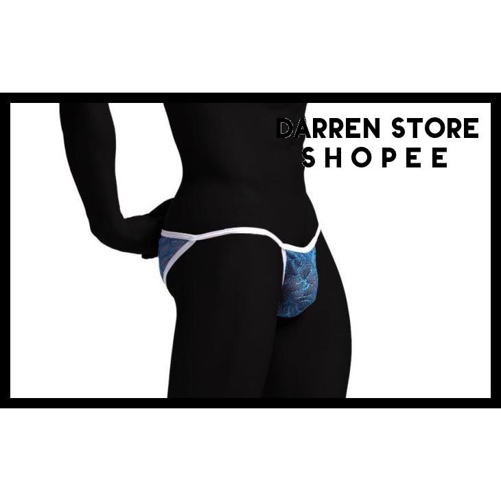 C031. CELANA DALAM PRIA BRIEF SEXY  / JOCKSTRAP PRIA SEXY BRIEF PRIA BAHAN LACE. CELANA DALAM SEMPAK
