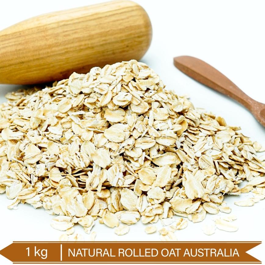 

DISKON BRANDS FESTIVAL Natural Rolled Oat (Australia) 1kg murah