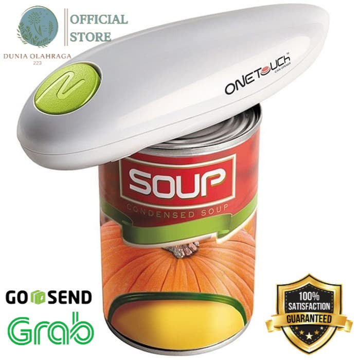 Terlaris One Touch Can Opener - Alat Pembuka Kaleng Otomatis - Pembuka Kaleng