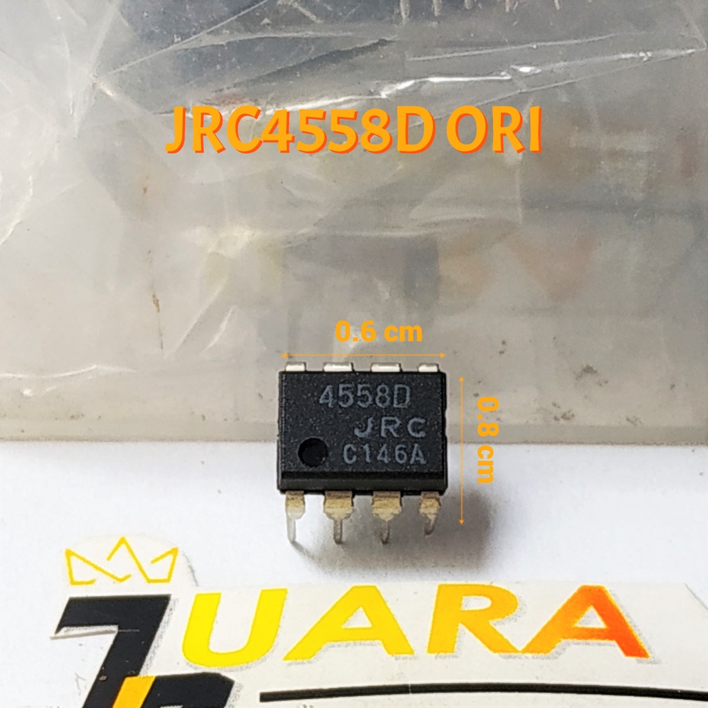 INTEGRATED CIRCUIT (IC) JRC 4558D ORI | IC JRC4558D ORIGINAL