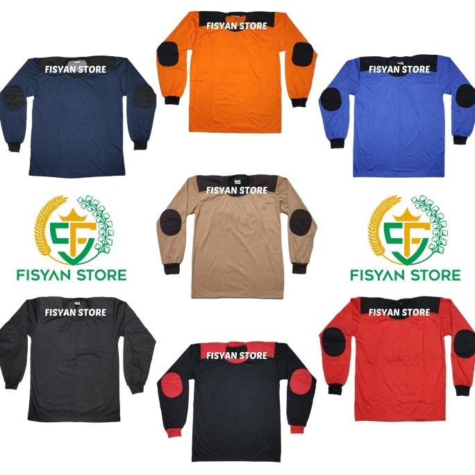 Kaos Lengan Panjang | Kaos Penembak Coklat Polisi