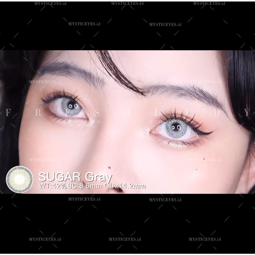 SOFTLENS SMOKY SERI 14.2MM BY MYSTICEYES