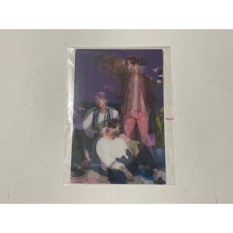 BTS Lenticular Postcard Magic Shop Japan