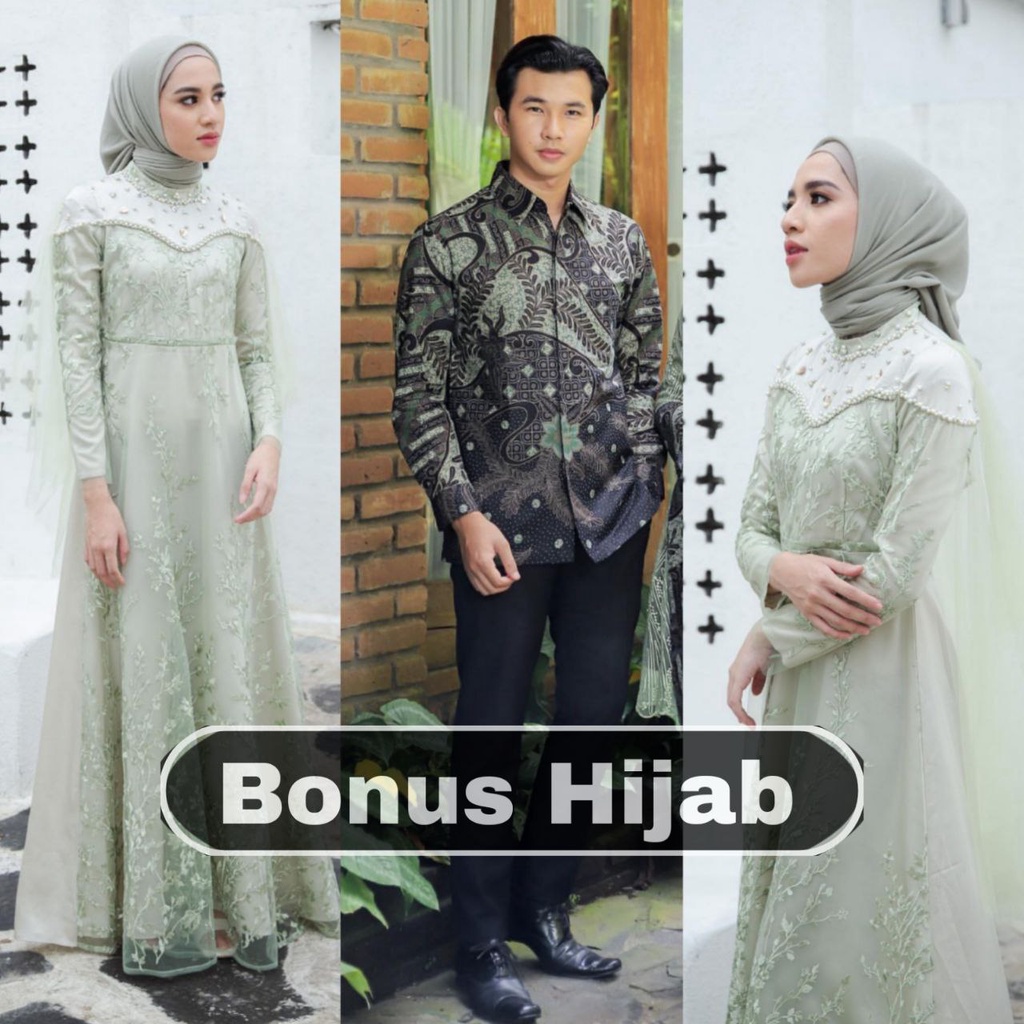 (ADA JUMBO) NAMIRA DRESS COUPLE KEMEJA BATIK | DRESS TERBARU DRESS LEBARAN BAJU PESTA TERBARU