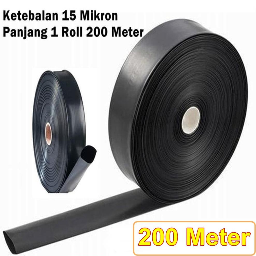 SELANG DRIP 15 MIKRON 200 METER SELANG IRIGASI .