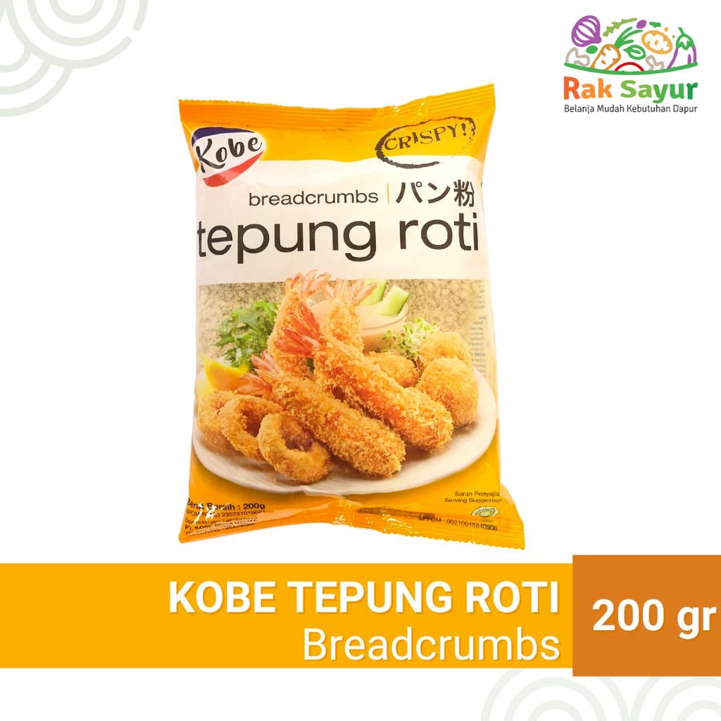 

Tepung Roti Putih 200gr Kobe Breadcrumbs Rak Sayur Pasar Murah Online Padang