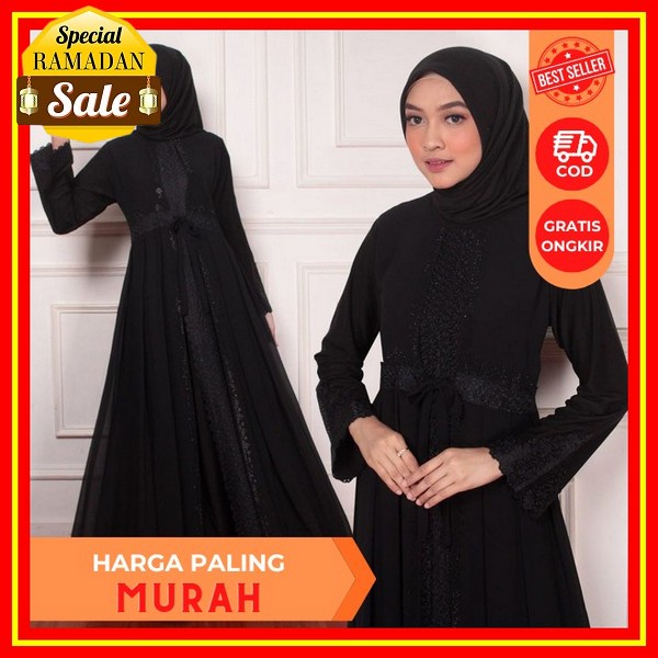 Others Gamis Hitam Gamis Modern Abaya Hitam Gamis Remaja Gamis Terbaru 2022 Abaya Remaja Turkey Gami