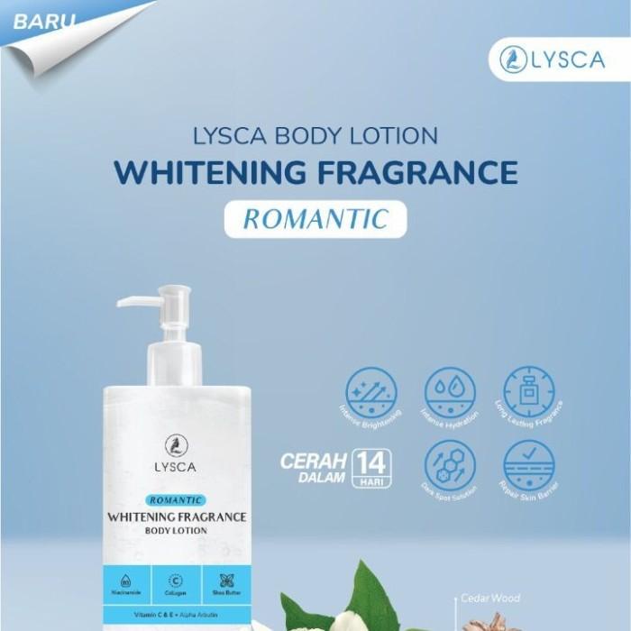 LYSCA body whitening/Lysca LOVELY 280gr/perawatan tubuh/kaki/tangan