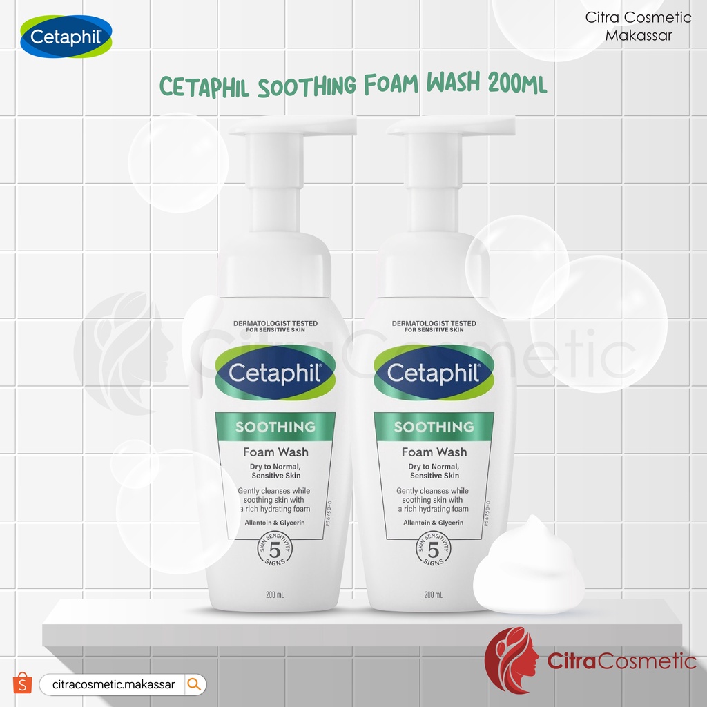 Cetaphil Soothing Foam Wash 200 Ml