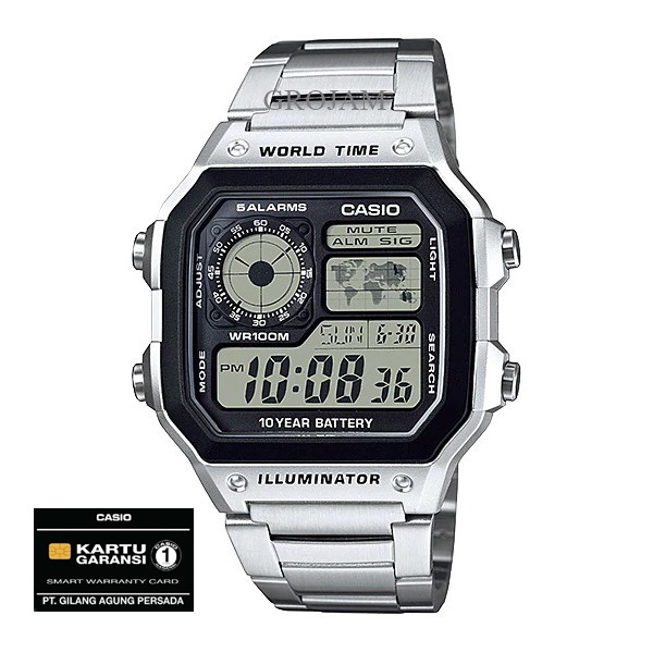 CASIO AE 1200WHD AE-1200WHD ORIGINAL GARANSI RESMI