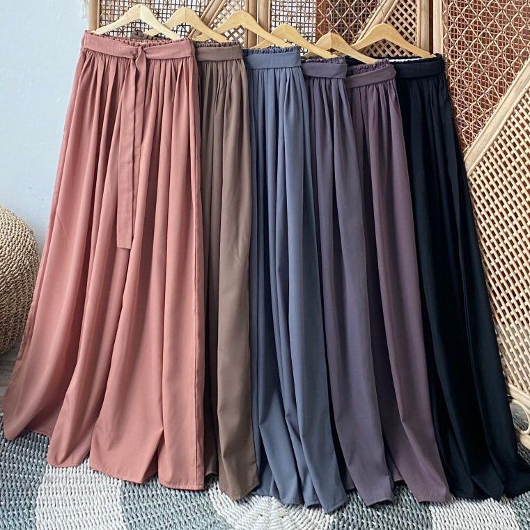 NEW STOCK RETTA SKIRT Panjang 100 cm || Rok Payung || Rok Lebar || Rok Wois || Rok Jumbo || Rok Big 