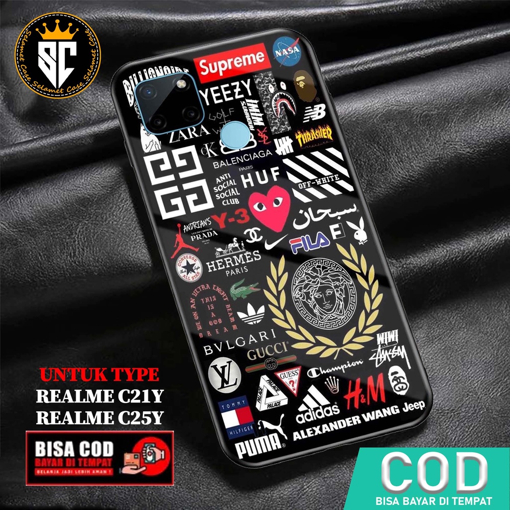 Case Realme C21Y C25Y Casing Realme C25Y C21Y Selamet Case [STKER] Case Glossy Case Aesthetic Custom