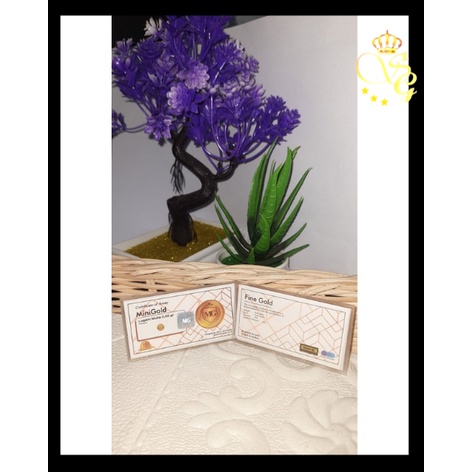 Logam mulia 0.05 gram minigold