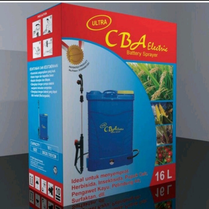 TANGKI ELEKTRIK/ SPRAYER ELEKTRIK CBA 16 LITER