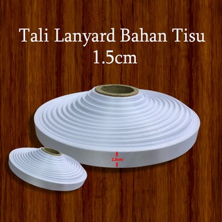 

Tali Lanyard Tissue Tisu 1,5 Cm Printing Sublim gantungan ID Card Roll Murah Meriah