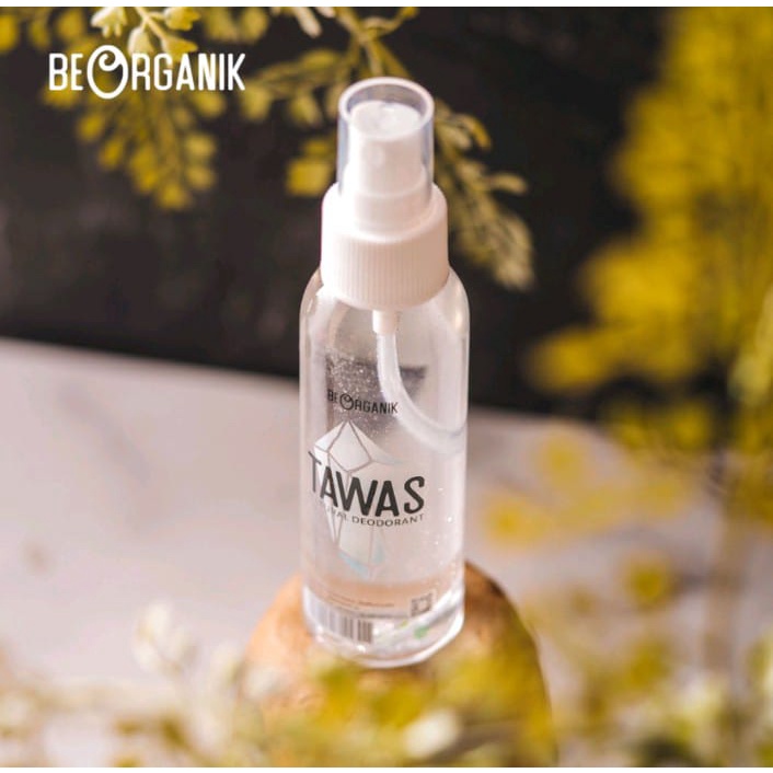 TAWAS SPRAY BEORGANIK / CRYSTAL DEODORANT / NATURAL DEODORANT 100 ML