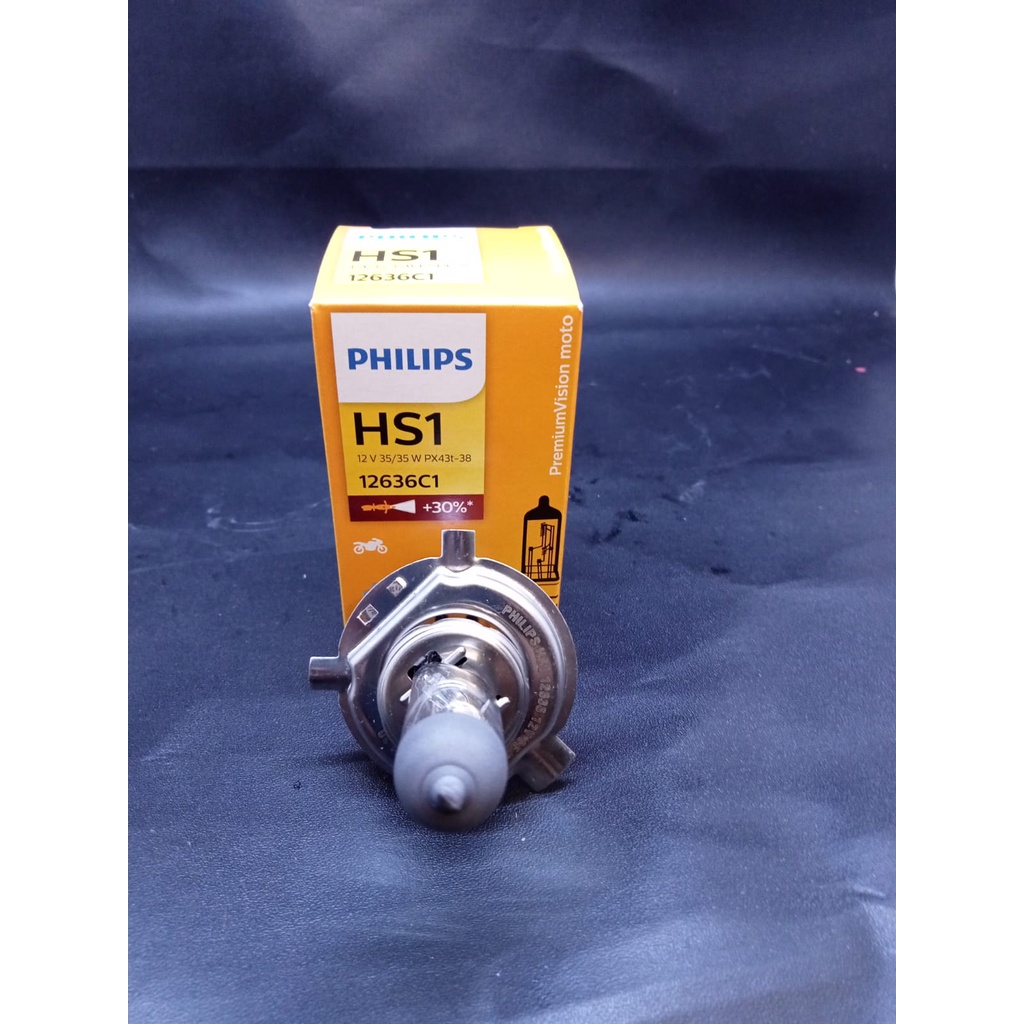 Lampu bohlam depan philips HS1 35w 12volt 100% original philips pnp MJ55