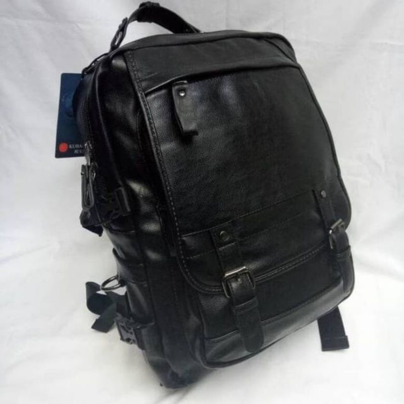 backpack kulit import pria wanita / tas ransel pria wanita impor premium