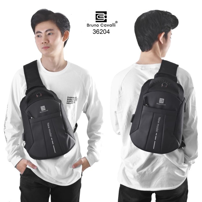 BRUNO CAVALLI BLACK BOX MARK III - TAS SELEMPANG ANTI MALING