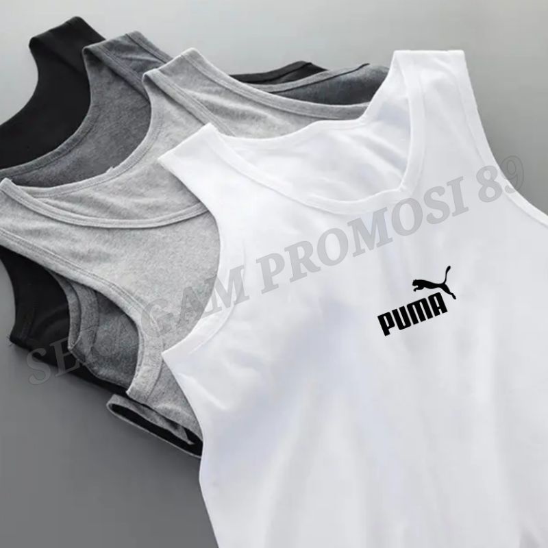 Kaos Dalam Singlet Pria PUME Singlet Distro Pria Keren Singlet Bahan Katun