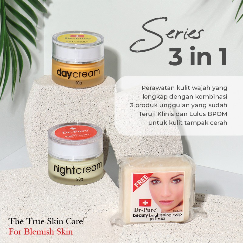 DR PURE DAY CREAM 20G CREAM SIANG