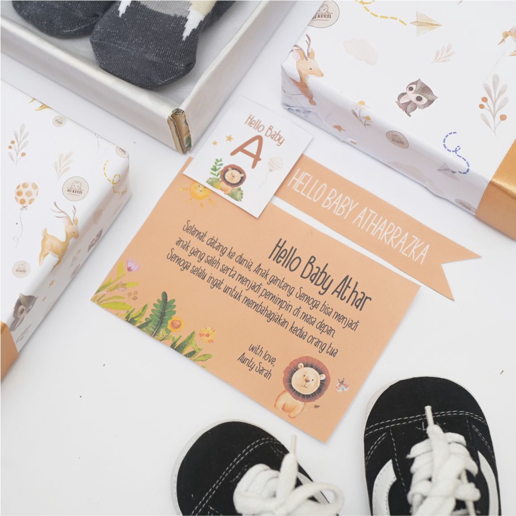 Hikeen hampers bayi newborn kado lahiran baby girl baby boy dengan sepatu prewalker mewah baby gift set premium