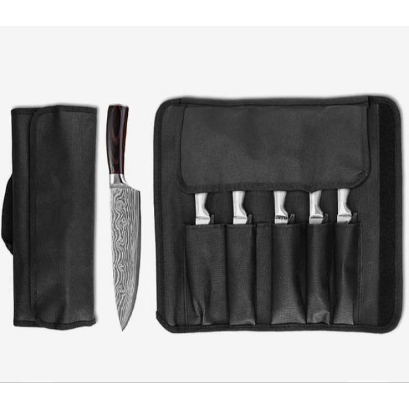 Tas pisau lipat gulung lipat