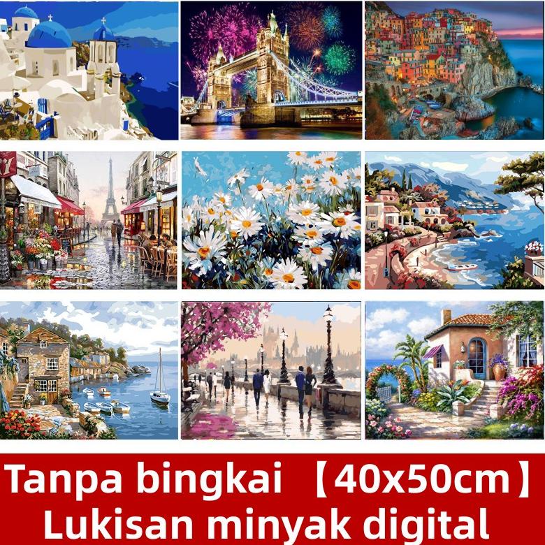 

[Little Star] 40 * 50cm Paint By Number DIY Paint By Number Kit No Frame 85