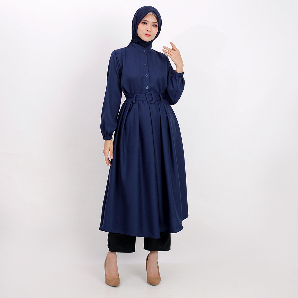 LONG TUNIK WANITA POLOSAN BUSUI 809