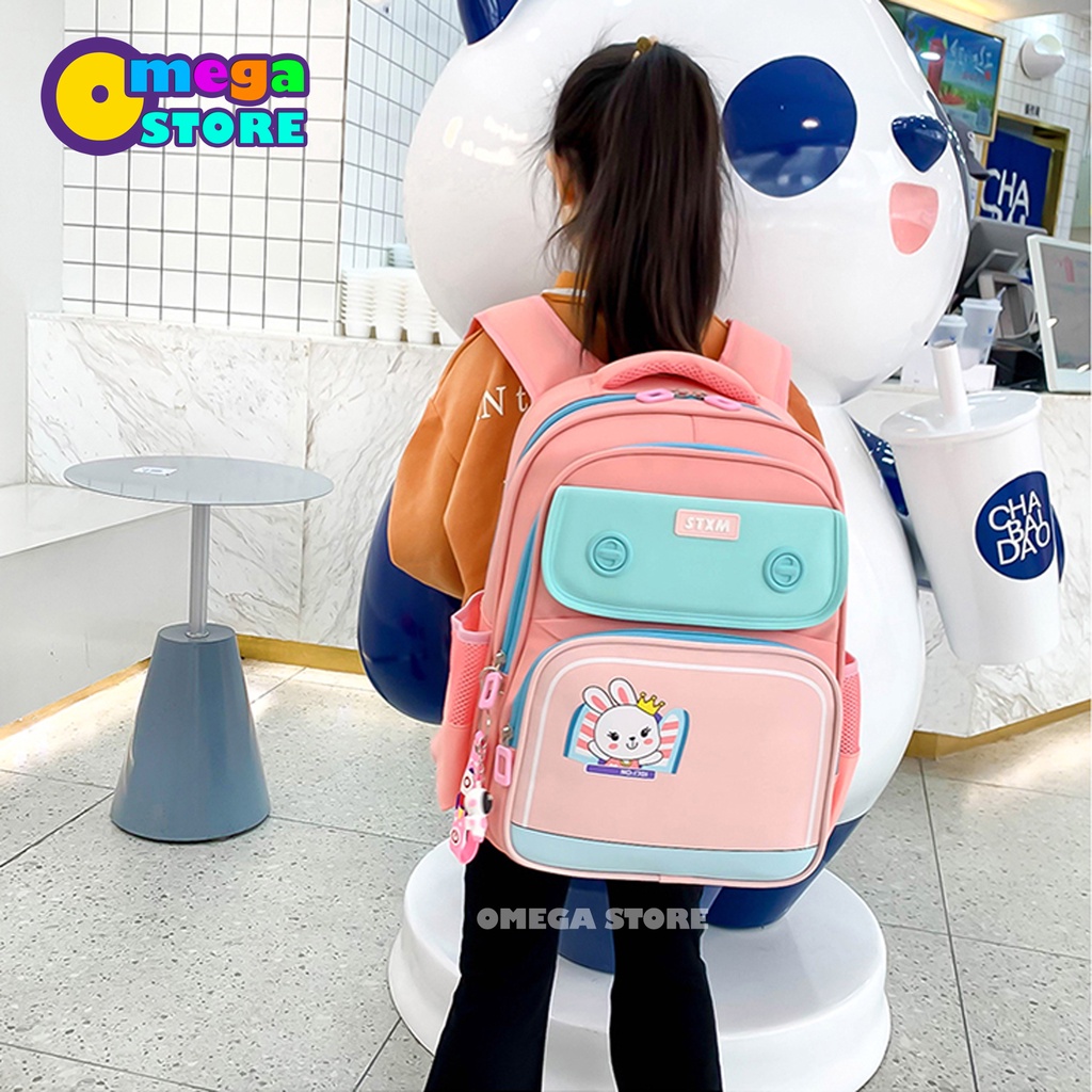 [O&amp;S] Tas Ransel Anak Sekolah Unisex Tas Punggung Karakter Lucu Backpack Remaja Tas Laptop-OS290