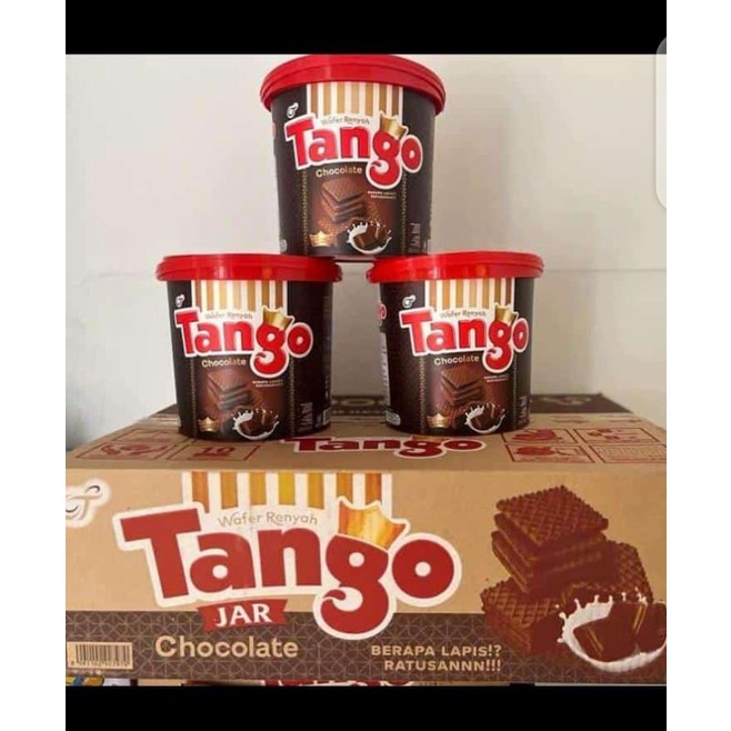 

Kue Tango rasa coklat
