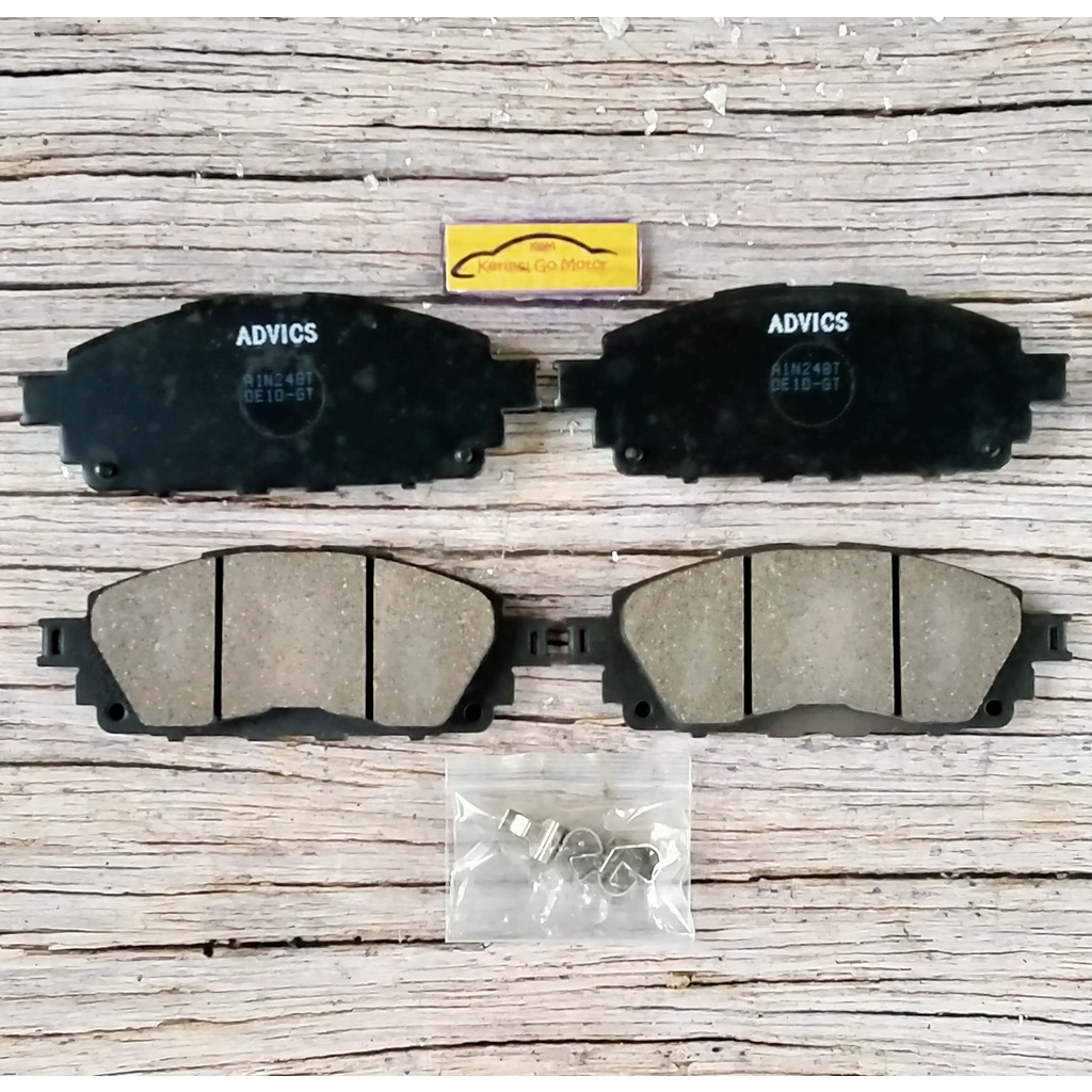 BRAKE PAD KAMPAS REM DEPAN INNOVA REBOND 2015-ON AISIN ADVICS A1N248T