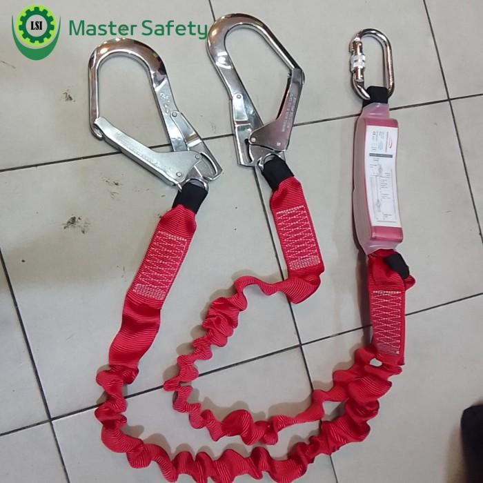 

Elastic Double Lanyard With Absorber Lp0464 Original/Asli Berkualitas