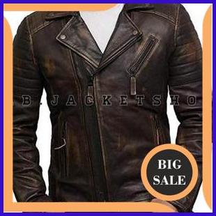 Jaket kulit asli pria model ramones rock and roll jaket kulit wosh 1M4R23 tools n parts