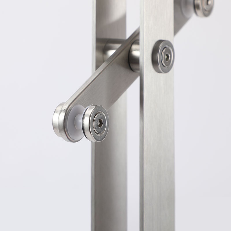 Railing Kaca Stainless Sus 304 Railing Kaca Stainless Single Sayap Railing Tangga 20Cm Jepit Kaca