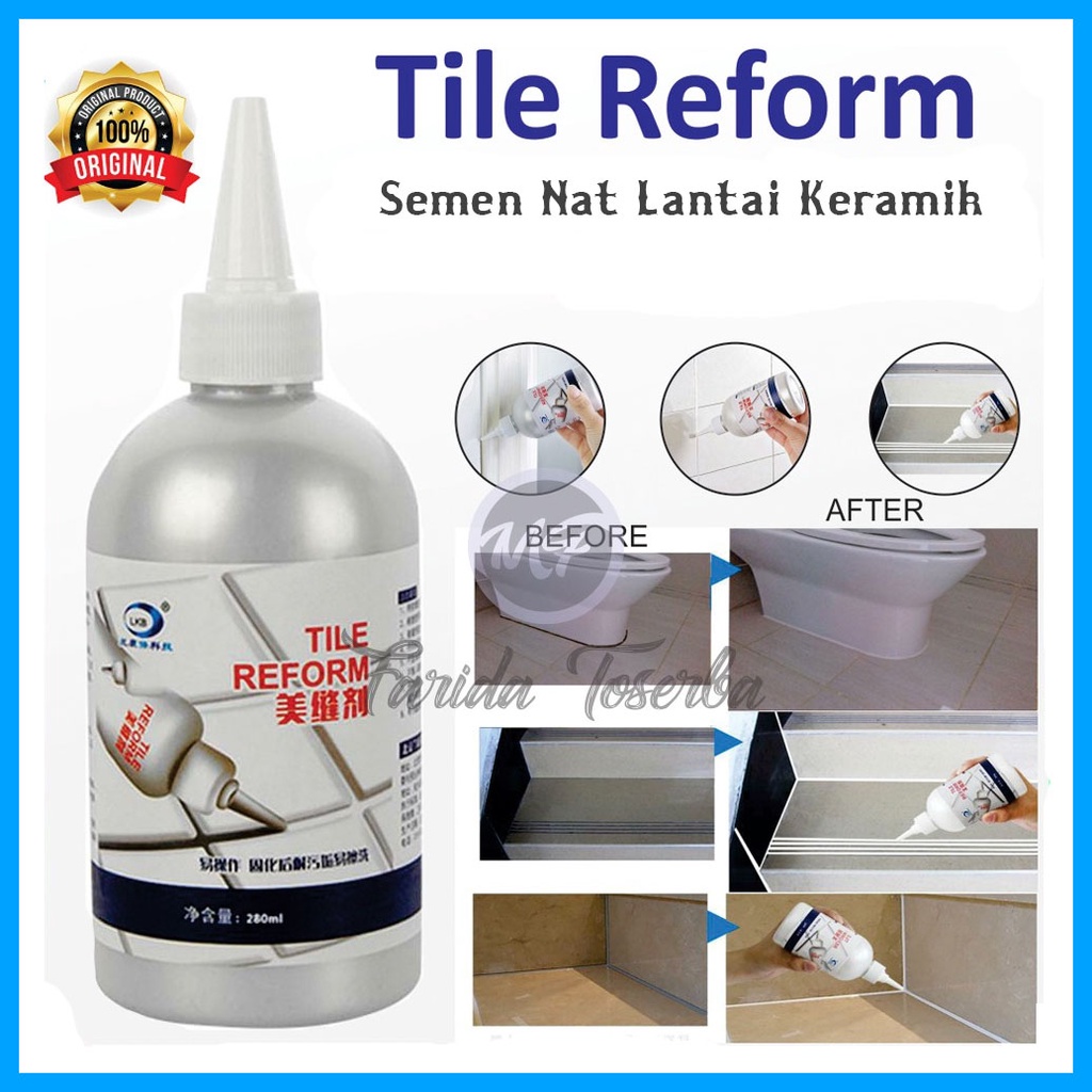 Original Semen Nat Lantai Keramik Anti Bocor Lem Cair Nat Keramik Anti Air