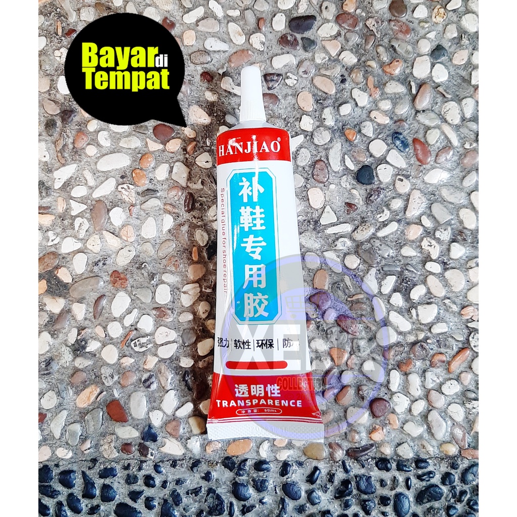 Lem Perekat Sepatu Baihere 60ml Super Kuat / Cairan Penambal Sol Sepatu Sendal Heels / Lem Perbaikan Serbaguna Tahan Air / Shoes Glue