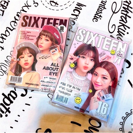 SIXTEEN EYEBROW MEGAZINE 16 BRAND