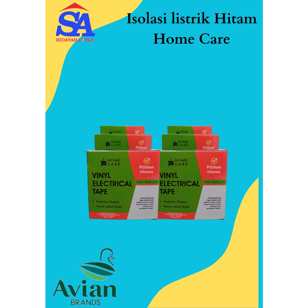Isolasi listrik Hitam Home Care/Isolasi Besar jumbo/isolasi Kabel/Solasiban