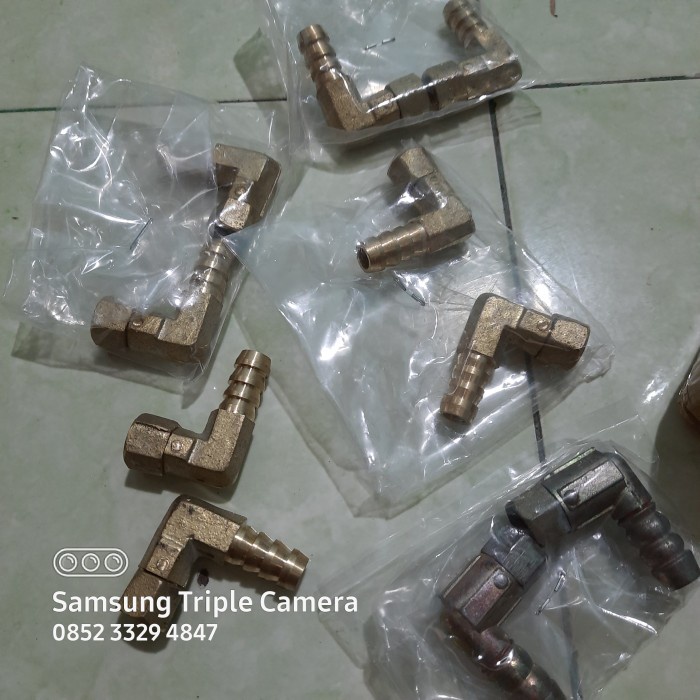 Spare part kompor gas EUROPA - Hose end Sambungan Selang gas