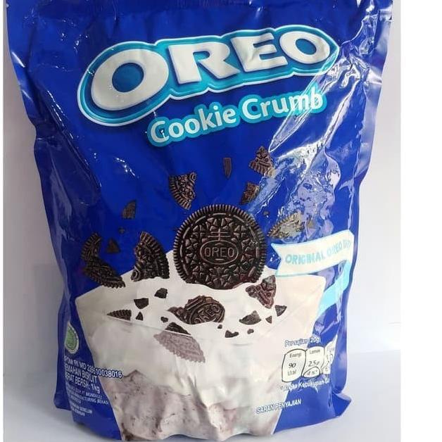 

✵ OREO COOKIE CRUMB ORIGINAL 1 KG / hancur diced remuk kasar MONDELEZ ✱