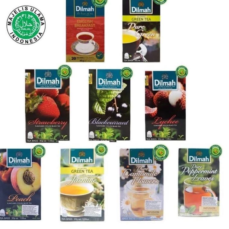 

12.12 Brands Festival DILMAH TEA TBAG 20 SACHET ALL VARIANT BPOM HALAL !