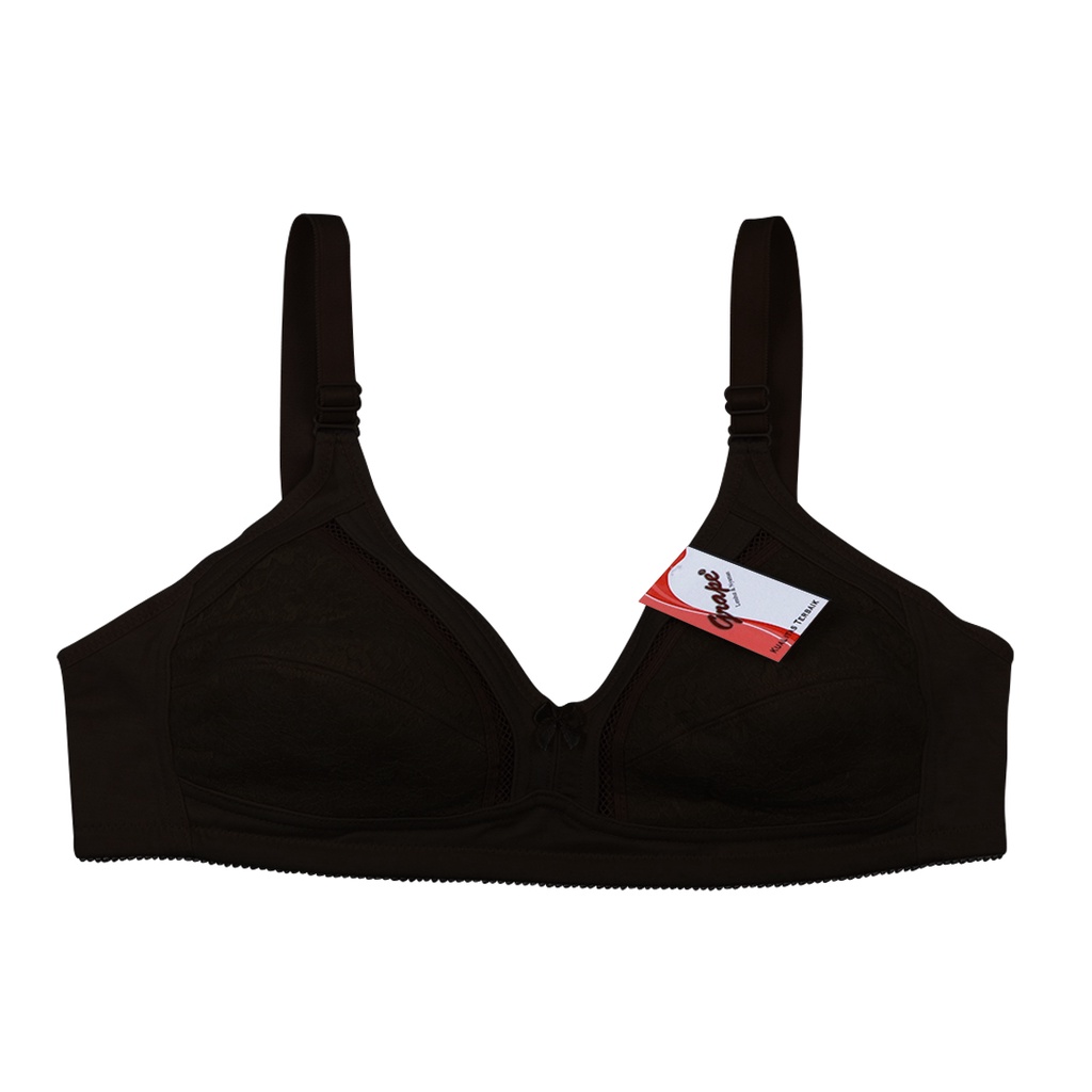 Grape - Full Cup Mama Bra Polos Tanpa Kawat Bh Tanpa Busa Dk 128