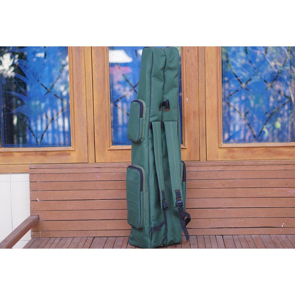 TAS PANCING 100CM JUMBO DUA SLOT/DUA RUANG ANTI AIR/WATERPROOF TERLARIS |MODEL RANSEL/GENDONG  DARI 